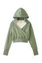 セール商品 30%OFF トップス X-girl エックスガール 2PIECE TOPS / オリーブ 返品交換不可