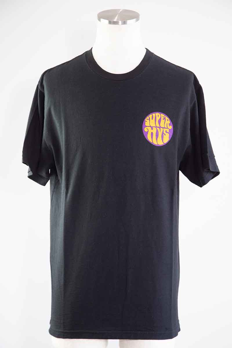 送料無料 トップス HYSTERIC GLAMOUR ヒステリックグラマー HYSTERIC CIRCLE Tシャツ / ブラック 返品交換不可