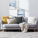 50×50cm 枕+枕カバー クッションカバー 北欧 ins ボヘミアン風 リネン綿麻 フリンジ 抱き枕カバー ソファーカバー 厚手 椅子枕カバー 腰枕 柔らかい 洗濯OK ベンチ ベッド オフィス リビング 寝室