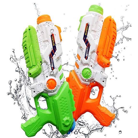 【楽天ス一パ一セ一ル】2個セット 水鉄砲 最強 ウォーターガン 超強力飛距離 10-12m 超大水容量 プール 水ピストル 大人用 子供用