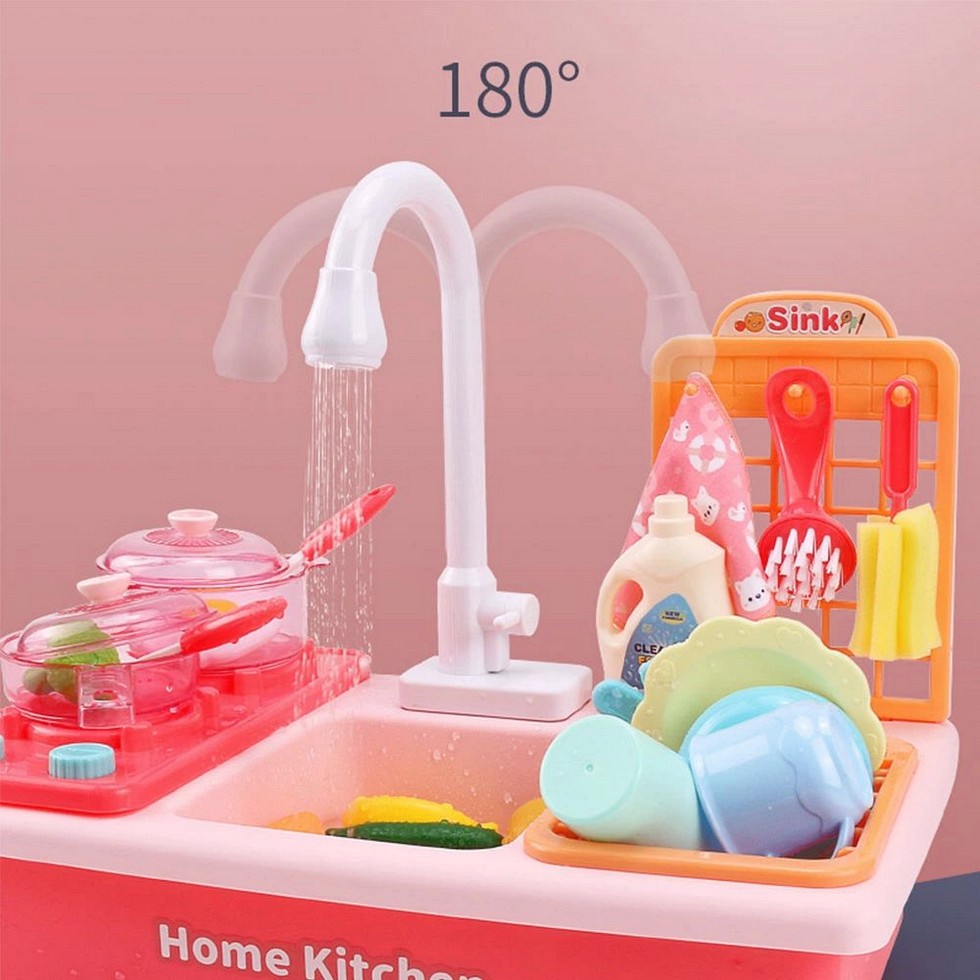 【楽天ス一パ一セ一ル】ままごと キッチンセット 30点セット 皿を洗いおもちゃ 洗濯用品 水遊び 洗い屋さん シンクおもちゃ 室内遊び お鍋 フライパン付き 果物 ごっこ遊び 知育玩具 男の子 女の子 プレゼント 誕生日 元の日