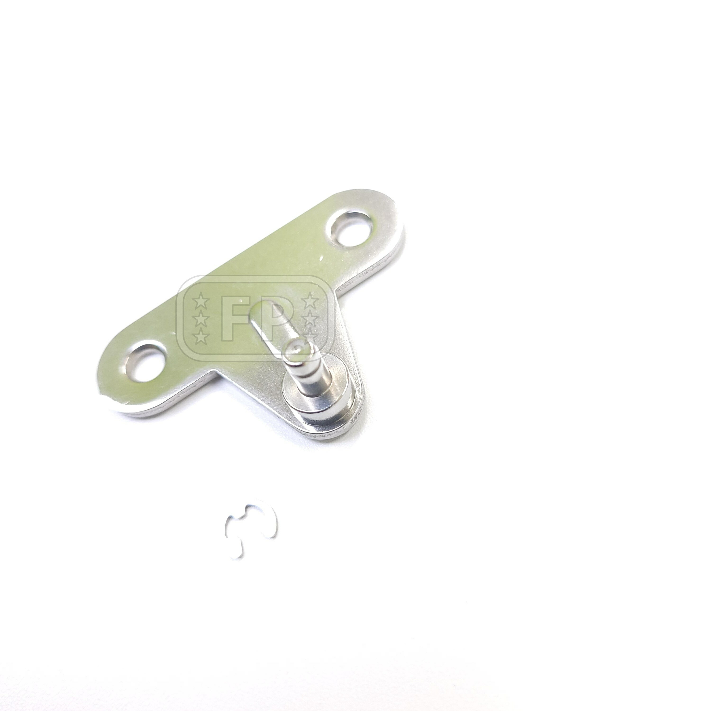 ガススプリング用取付金具 ブラケット 4パイコネクター用 ステンレス製 アングル 4ミリ ガスばね用金物