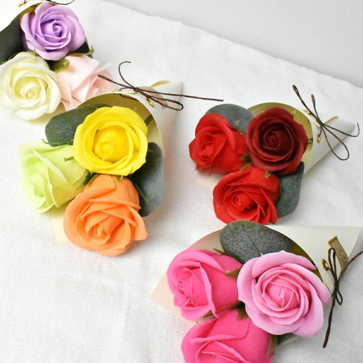 Soap flower- minibouquet -�ڥե� �Х� �����ץե� �ե����ե� �ߥ˥֡��� ������ ��ǰ�� ���ե� �ץ쥼��� ��ǰ�� ´�ȼ� ���ؼ� �����޲� �ץ����ե� ����� �쥤��ܡ���������