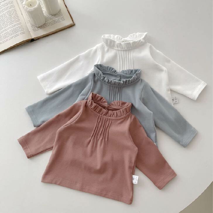 ベビー服 韓国 長袖 インナー ベビー 赤ちゃん 女の子 かわいい 双子 お揃い 誕生日 誕生日プレゼント 出産祝い