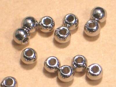 【銅玉 (金色・銀色・黒色) 】2mm・3mm／25ヶ／手芸用ビーズ◎11/7【シルバーてんてん】アクセスランキ..