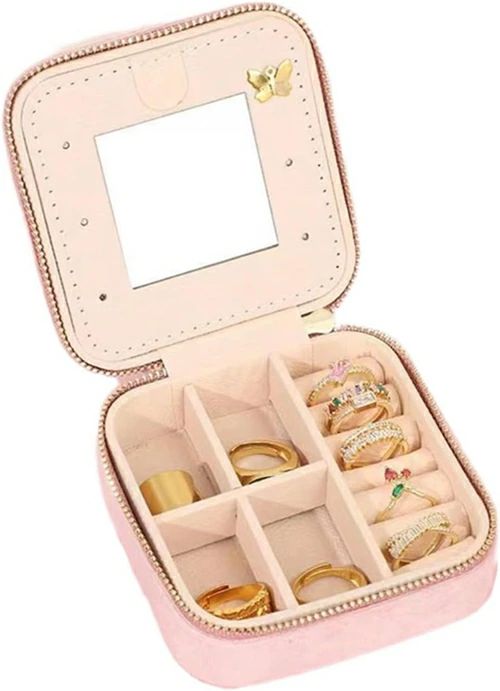 リン ネックレス ピアス 小物入れ 持ち運び コンパクト おしゃれ 携帯用 ミニ 宝石箱 ジュエリー収納 ..