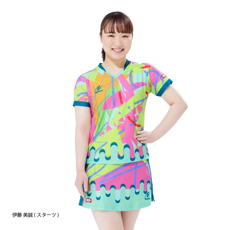 卓球 ユニフォーム 美誠LDシャツ(女子用)レ...の紹介画像2