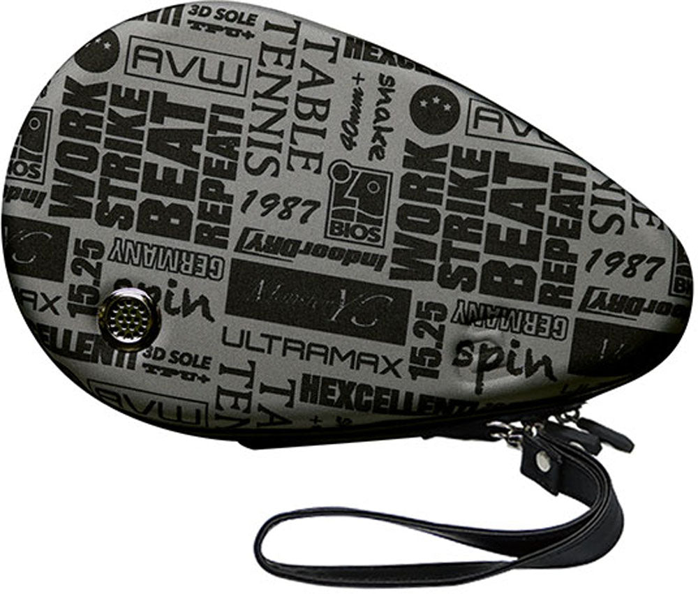 卓球 ケース・バッグ ラケットケース アンドロ フルデザインハードケース 410023000 CLブラック 【andro】 卓球専門店 通販 ブラックフライデー