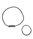 ★最大2,000円オフクーポン配布中★卓球 アクセサリー ネックレス サンエイ AXF カラーバンド2本セット SF091000—BLK/WHT 専門店 通販(4)