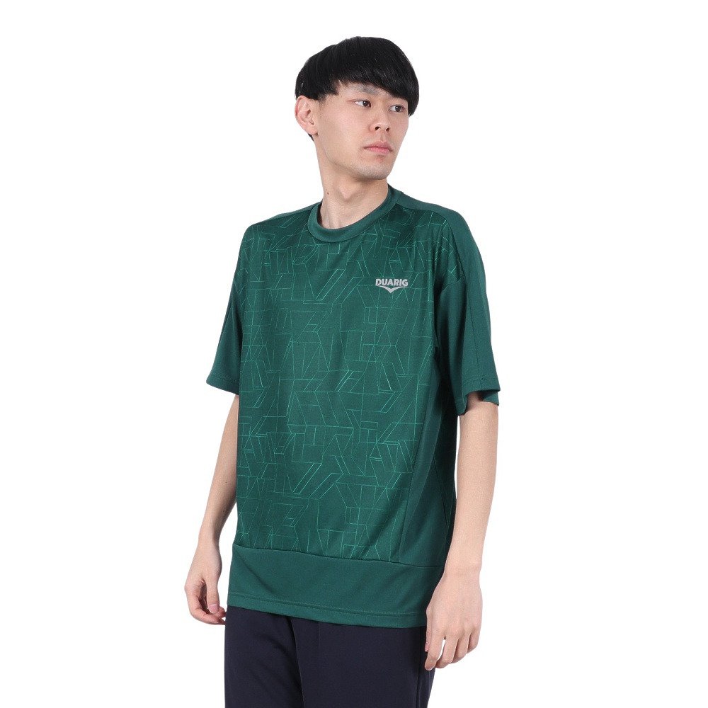 Rakuten - ドライプラス PBT メッシュ半袖Tシャツ 5S0011-TRCT-863HD DGRN
