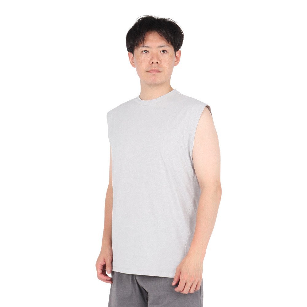 Rakuten - ベーシックPBT ノースリーブシャツ 5S0039-TRCT-863ES LGRY