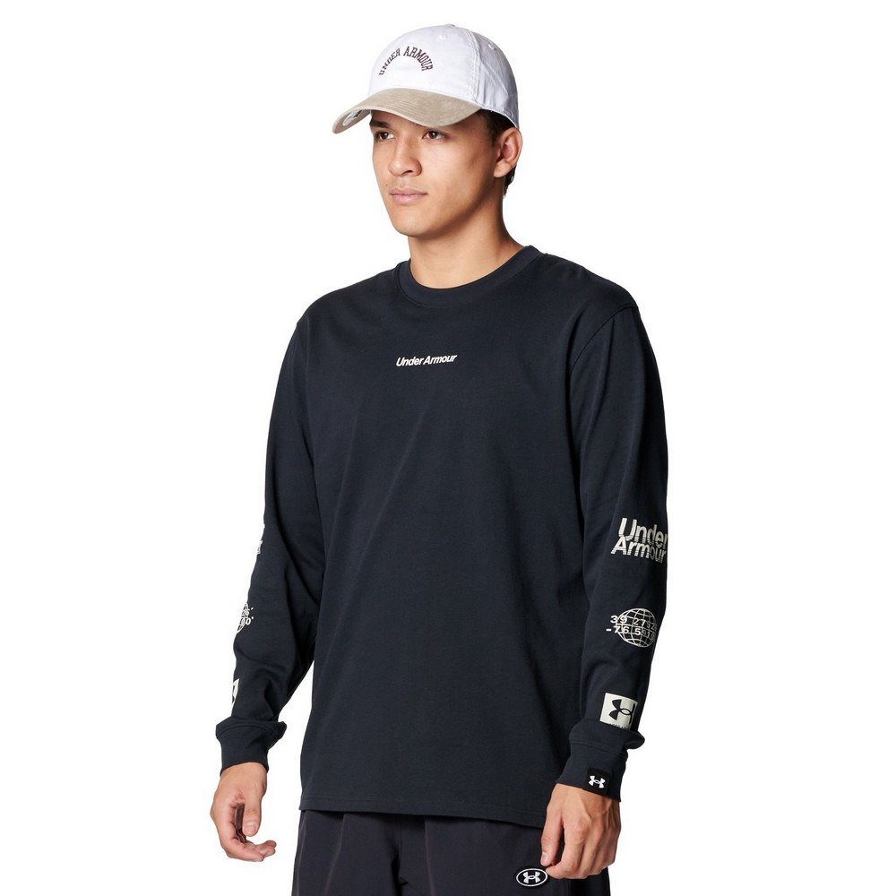 Rakuten - ヘビーウエイト グラフィック 長袖 Tシャツ 6012640 001