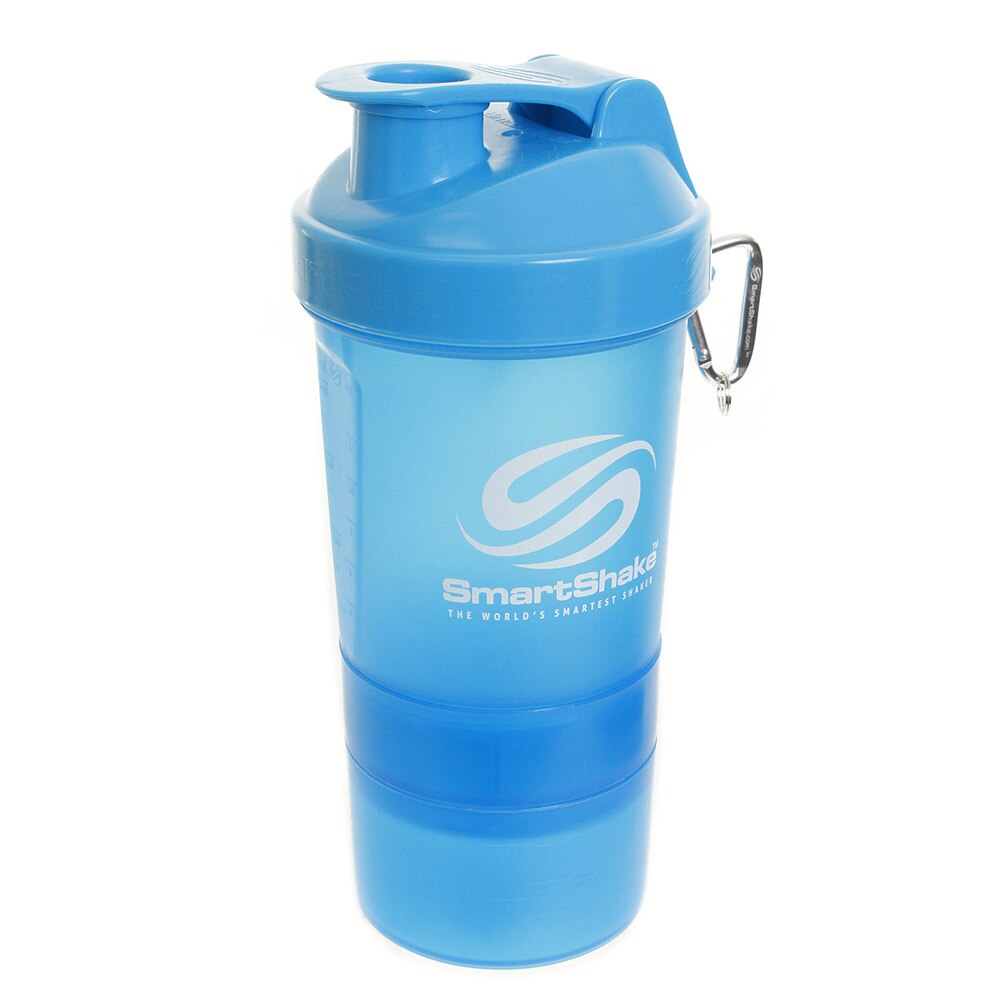 スマートシェイク 多機能プロテインシェイカー 600ml BLU 通販