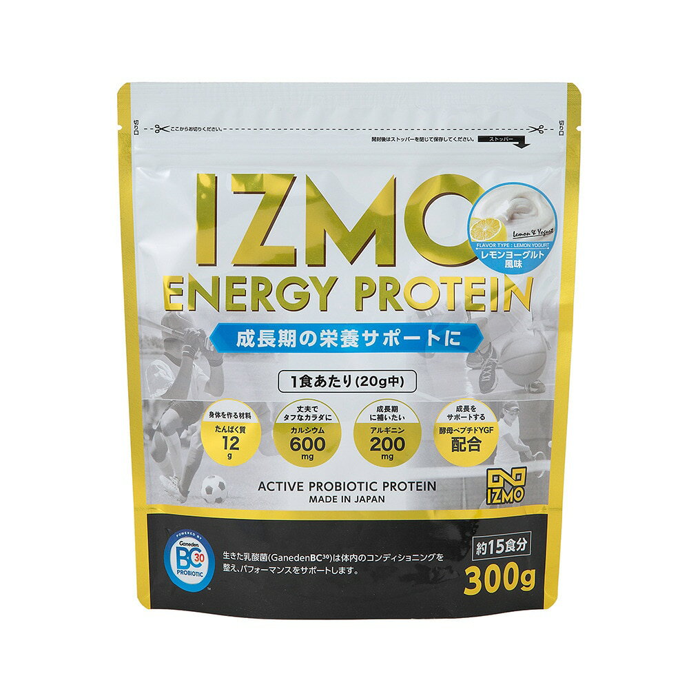 イズモ IZUMO ENERGY プロテイン 乳酸菌 アルギニン 酵母ペプチドYGF レモンヨーグルト風味 JR300-LY 300g 約15食入 オンライン価格