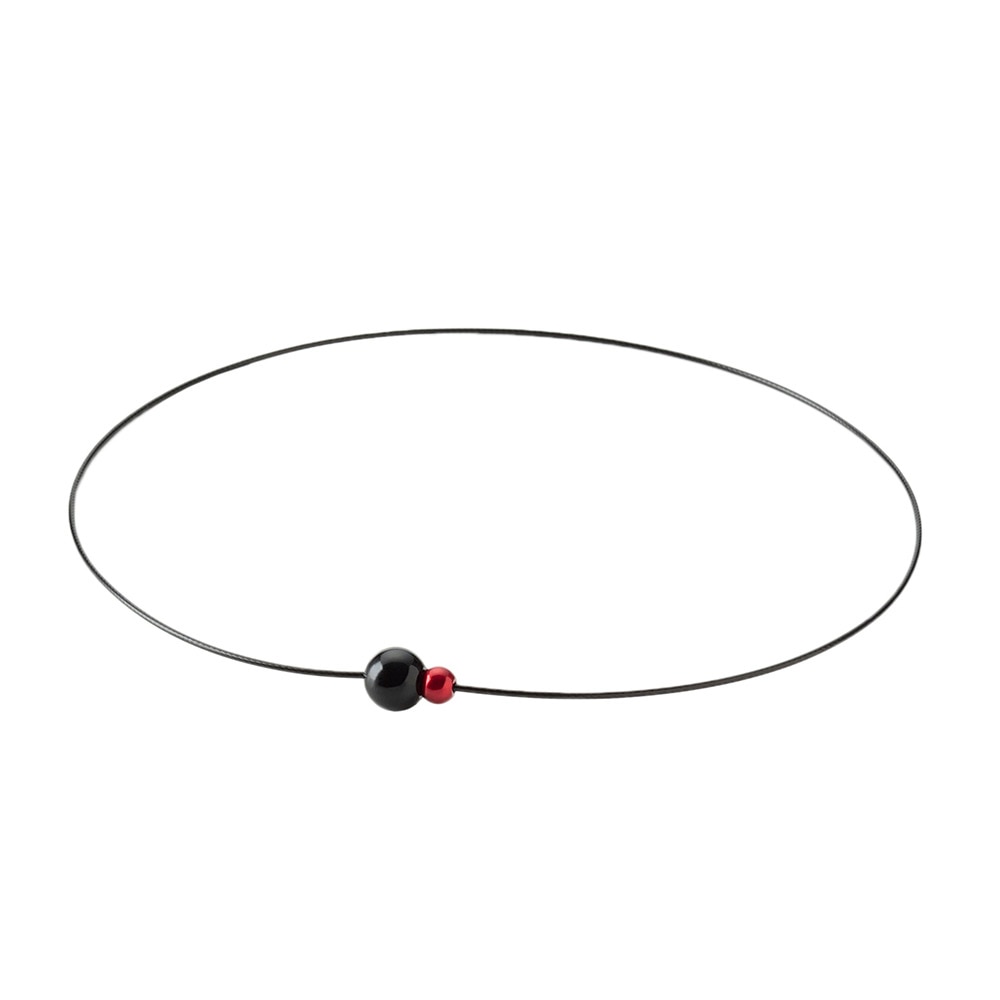 Rakuten - ファイテン RAKUWA ネックレス EXTREME ミラーボールツイン ブラック/レッド 45cm 0223TG905152 通販