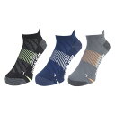 ★ポイント最大20倍★ ストロングハイバソックス 3足組 CGYNVYBLK SK4S0191-WA894-GRYW