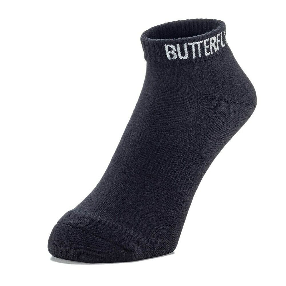 【新商品】卓球 ショートカラー ソックス3 92520 卓球ウエア Butterfly 92520-010 3