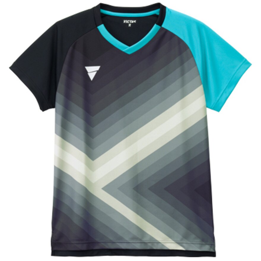卓球ウエア 半袖Tシャツ V-GS550 Lサイズ 512505 1000 L