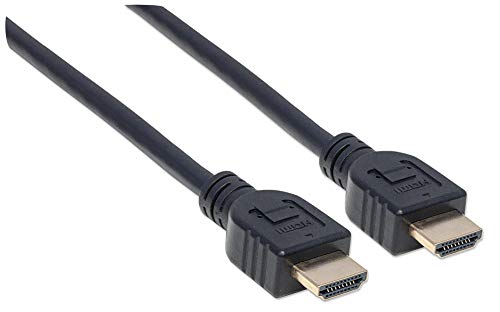 ［Manhattan］インウォール CL3 高速 HDMI ケーブル & イーサネット HDMI (オス) - (オス) シールド加工 Black(ブラック) 1m (3 ft.) 353922 2