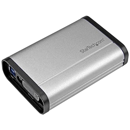 楽天TENchanSHOPStarTech.com USB 3.0接続DVIビデオキャプチャーユニット 1080p/60fps対応テレビ動画レコーダー アルミ筐体 DVI-I - USB-B USB32DVCAPRO