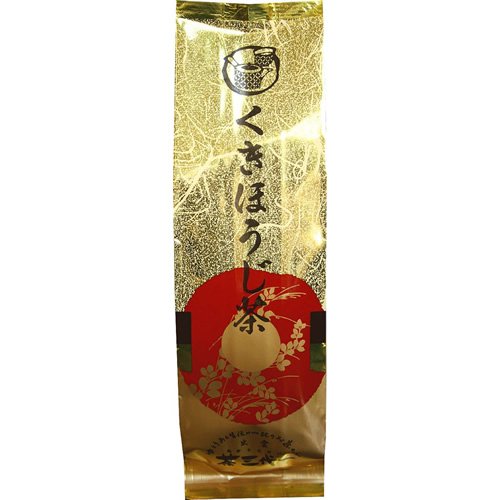 内容量:100g 原材料:緑茶(国産) 商品サイズ(高さ*奥行*幅):290mm*35mm*70mm 玉露、上煎茶の茎をていねにほうじました。 香りのよさは格別です。一般のほうじ茶と違いお茶の茎の部分を主原料としておりますのであっさりした落ち着きのあるお味が特長です。お食事の時にはお飲みいただくと食が進み、また来客用のお茶としてお飲みいただくと会話が進みます。