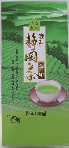 茶の大胡 静岡茶金印 100g
