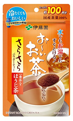 伊藤園 おーいお茶 さらさらほうじ茶 80g (チャック付き袋タイプ)