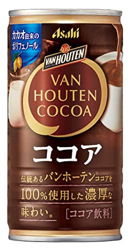 アサヒ飲料 バンホーテンココア 185g*30本