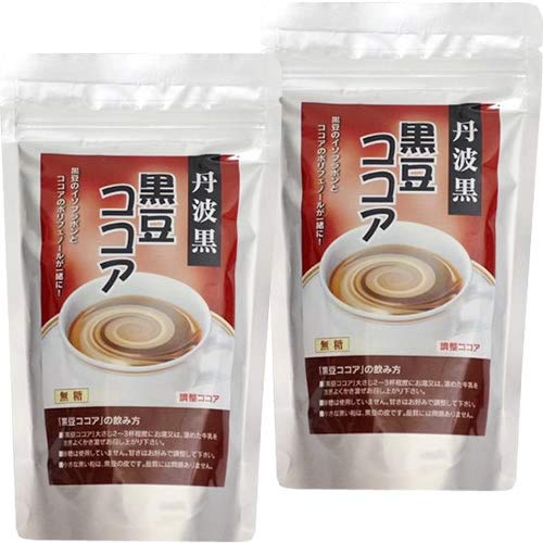 丹波豆福堂 黒豆ココア 160g*2個