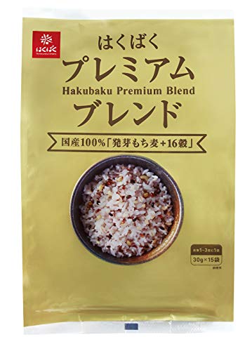 はくばく 国産「発芽もち麦*16穀」 450g