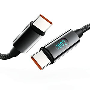 MINSLIS DC02 USB Type C ֥ 100W/5A PDб Type-C to Type-C ® ϥ꡼ɽ ʥԤ c ť֥ Samsung Galaxy S21/S20, MacBook Air/Pro 13'', iPad Mini 6/Pro/AirUSB-Cб (1m)