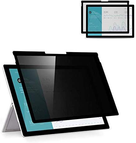 色：black サイズ：Surface Laptop 完全に取り外し可能 Surface Laptop 3 / surface laptop 2 対応粘着式プライバシーフィルター/着脱簡単覗き見防止保護フィルム/ブルーライトカット/ Surface Laptop 13.5 イン