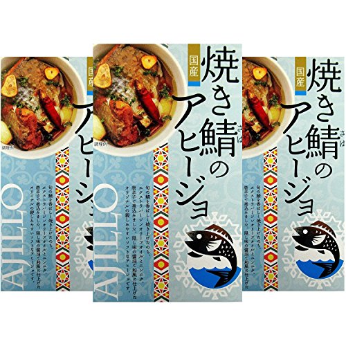 原材料:さば(国内産)、オリーブオイル、砂糖、ニンニク、しょうゆ、チキンブイヨンパウダー、でん粉、唐辛子、白こしょう、(原材料の一部に大豆を含む) 商品サイズ(高さx奥行x幅):100mm*65mm*110mm