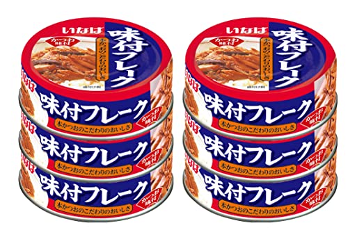 いなば食品 味付 フレーク 100g*6個