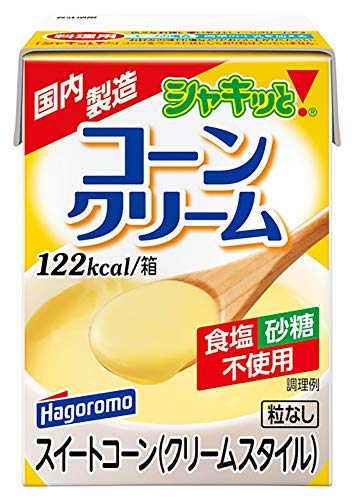 はごろも シャキッと! コーンクリーム (紙パック) 190g (2569) *6個 1