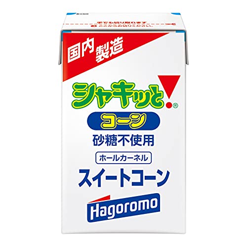 はごろも シャキッとコーン(パパッと紙パック)490g(2562)*12個