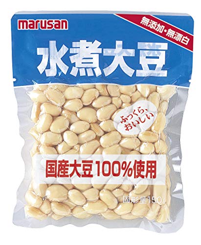 マルサン 国産水煮大豆 150g*10個