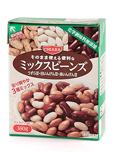 原材料:うずら豆、白いんげん豆、赤いんげん豆、食塩/酸化防止剤(ビタミンC) 【商品紹介】うずら豆、白いんげん豆、赤いんげん豆をミックスしました。そのままご使用いただける水煮タイプです。 どんな食材とも合わせやすく、カレーやシチューなどの煮...