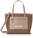 【ミルクフェド】トートバッグ FAUX LETHER PATCH TOTE MINI MILKFED 103203053016