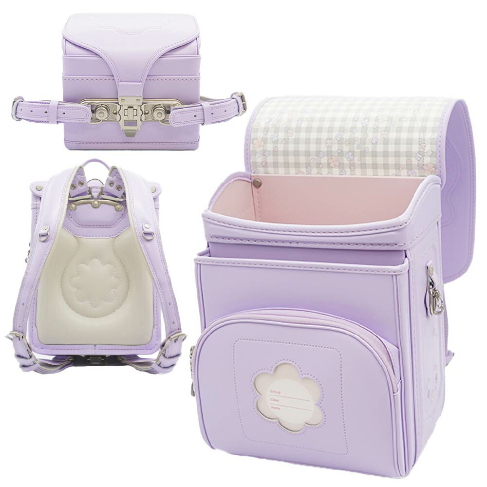 ■1000円クーポン配布中■ランドセル 榮伸 セシリア CEC-042 2026年モデル 女の子 A4フラットファイル対応 キューブ型 cecilia 3