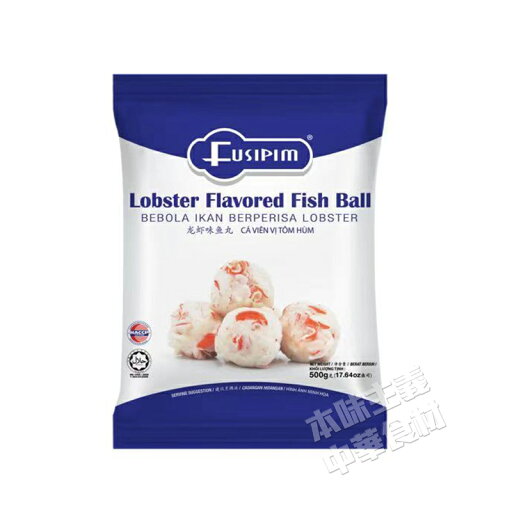 富媽媽 龍蝦味魚丸(ロブスター風味魚団子) 500g 魚団子 ロブスター 火鍋 富媽媽 龍蝦味魚丸(ロブスター風味魚団子) 500g 魚団子 ロブスター 火鍋