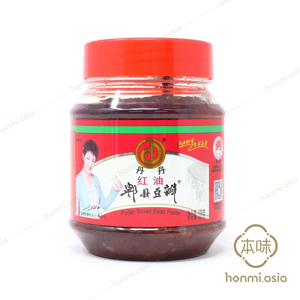 丹丹紅油ピー県豆板醤500gのサムネイル