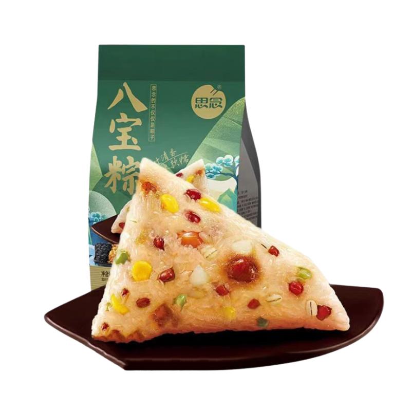 Chinese Manju - 思念 お味選べる 八宝粽子 蜜枣粽小 黄米ナツメちまき 黄米あんこちまき あんこちまき 甘粽 ちまき 200g（2個入） 中華菓子 端午の節句 端午節限定 常温タイプ｜簡単加熱｜茹で・蒸し・電子レンジ対応｜中華ちまき