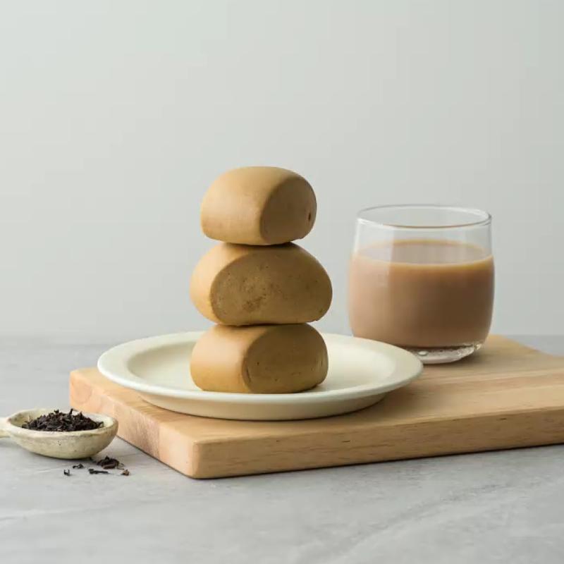 台湾産 奇美 紅茶ミルク一口饅頭 200g（10個入）｜台湾スイーツ蒸しパン｜冷凍点心・ミルクティー風味