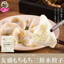 お買得12点セット(1ケース)友盛もちもち三鮮水餃子(約50個入)1kg
