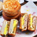 瑞丰玉子ハンバーグ340g(2個) 雞蛋漢堡340g(2個) 朝食 冷凍商品 電子レンジ調理可能