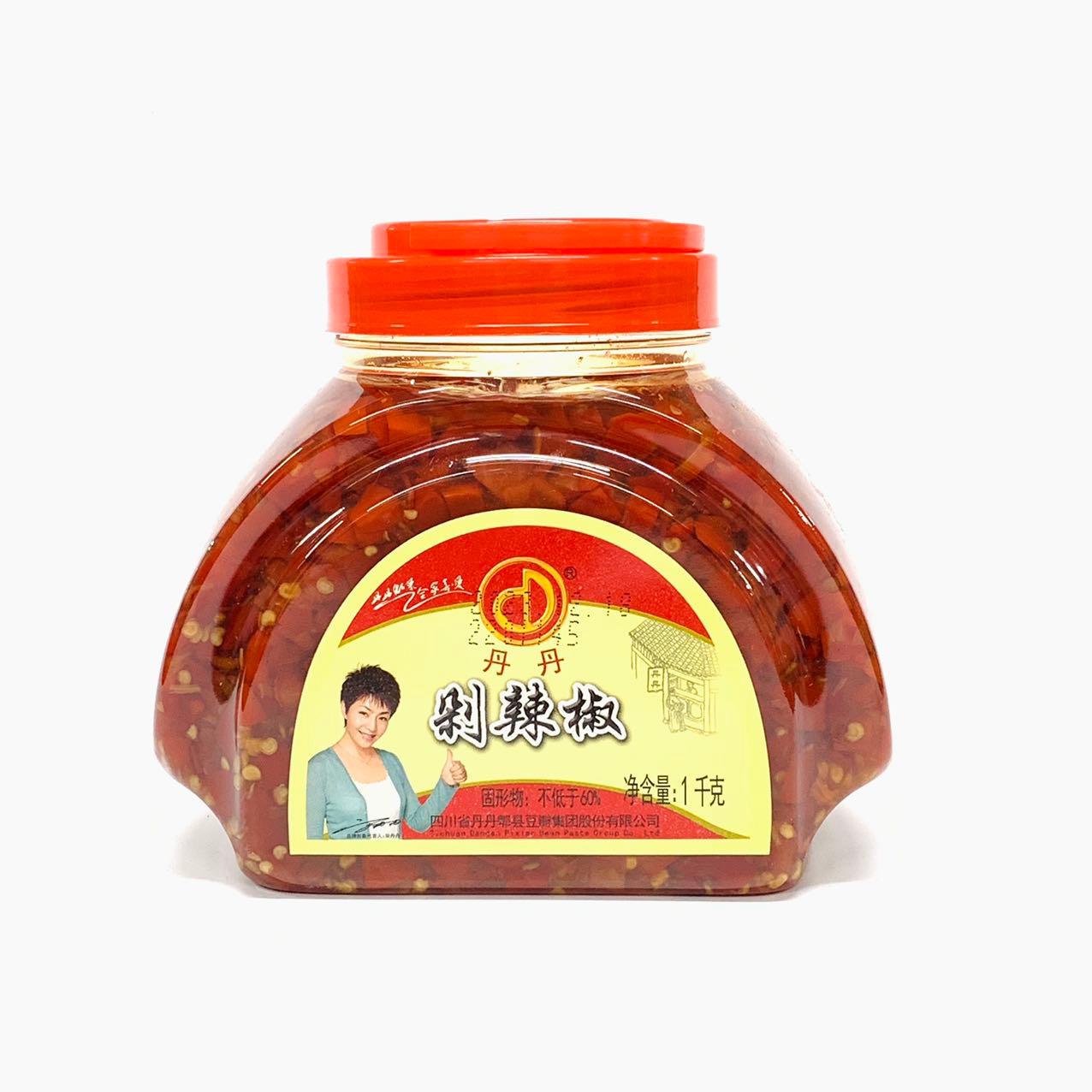 丹丹 切辣椒1kg 唐辛子塩漬 四川風唐辛子