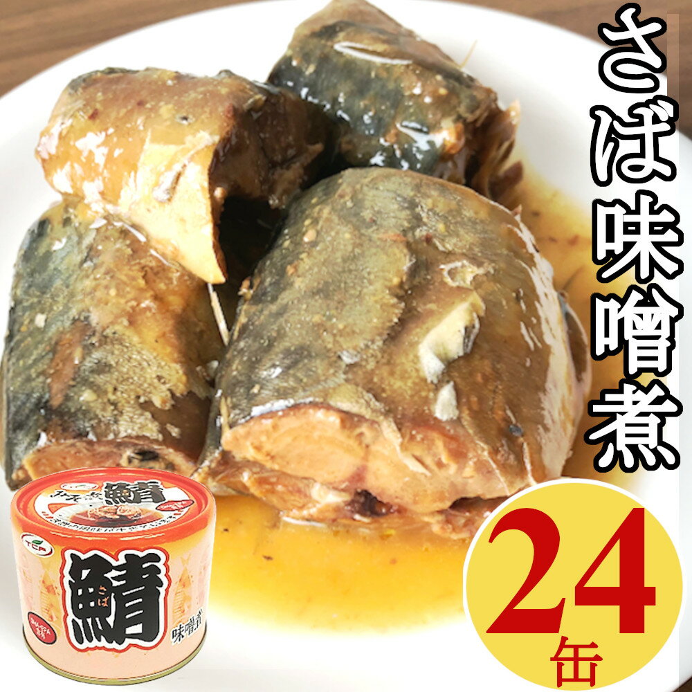 サバ缶 味噌煮 200gx24缶 鯖 さば 缶詰