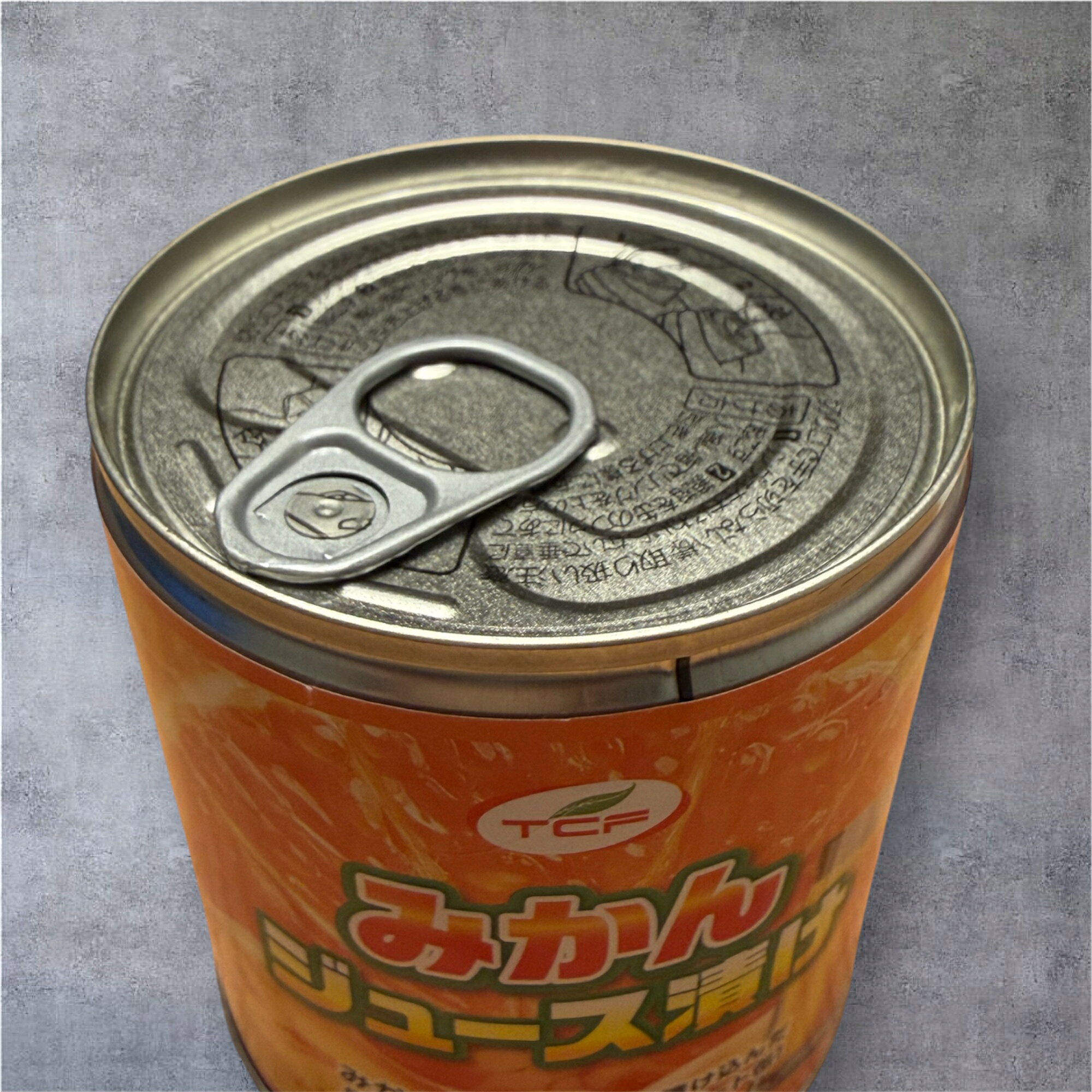 みかん ジュース漬け 缶詰 300g×8缶 みかん缶 ジュース漬け フルーツ缶詰 買い置き 備蓄 5号缶 缶切り不要 プルトップ缶 まとめ買い tenchofoods-10001190 ヘルシーマーケット サンプル画像2
