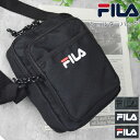 フィラ ショルダーバッグ メンズ 【先着20％クーポンあり】FILA ミニショルダーバッグ ショルダーバッグ コンパクト 幅広 斜め掛け 肩掛け メンズ レディース ユニセックス 男女兼用 学生 ナイロン カジュアル fib23is31【送料無料】